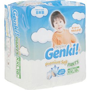 Трусики Genki XXL (13-25 кг) 18 шт 4901121-552132