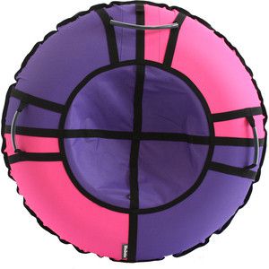 Тюбинг Hubster Хайп сиреневый-розовый 110 см