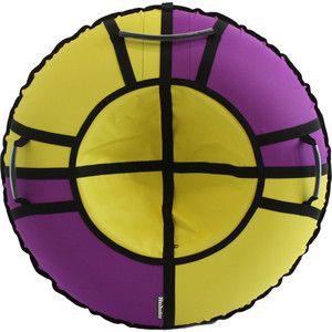 Тюбинг Hubster Хайп фиолетовый-желтый 90 см