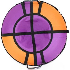 Тюбинг Hubster Хайп фиолетовый-оранжевый 100 см
