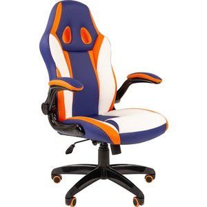 Офисное кресло Chairman Game 15 экопремиум mixcolor