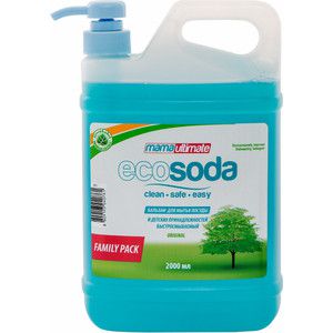 Бальзам для мытья посуды EcoSoda канистра, 2 л