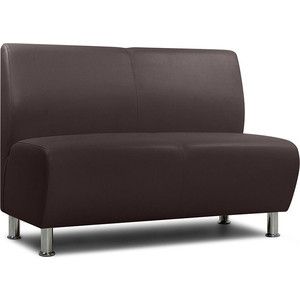 Модульный диван Шарм-Дизайн Гамма коричневый 2-х местный