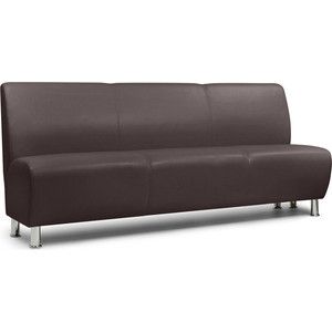 Модульный диван Шарм-Дизайн Гамма коричневый 3-х местный