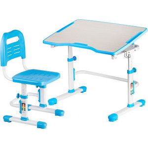 Комплект парта + стул трансформеры FunDesk Vivo II blue