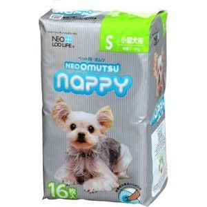 Подгузники Neo Loo Life Neo Omutsu Nappy размер S для собак весом 3-6кг 16шт
