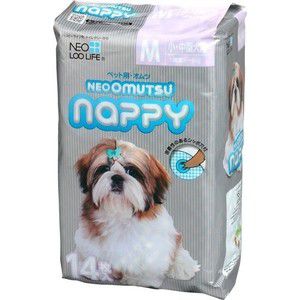 Подгузники Neo Loo Life Neo Omutsu Nappy размер М для собак 5-8кг 14 шт