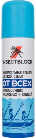 Insectblock Аэрозоль от всех кровососущих насекомых и клещей Insectblock