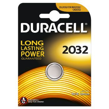 Duracell Батарейка литиевая Duracell CR2032 BL1