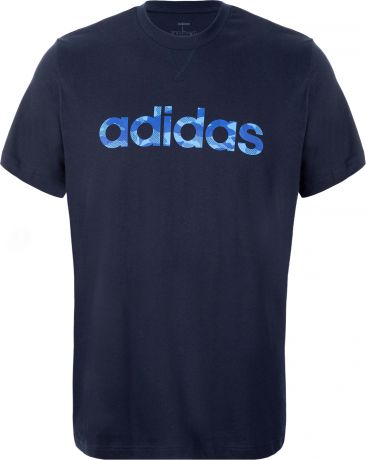 Adidas Футболка мужская Adidas Camo Linear, размер 56
