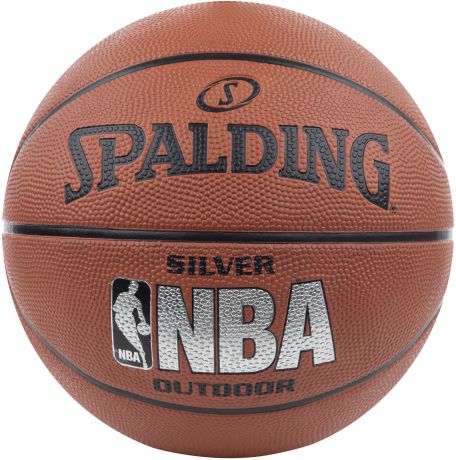 Spalding Мяч баскетбольный Spalding NBA Silver