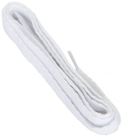 Woly Шнурки плоские, белые Woly, 90 см