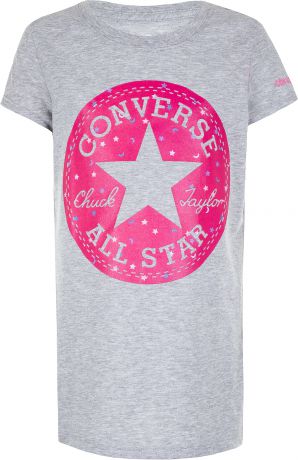 Converse Футболка для девочек Converse Chuck Patch Moon, размер 164