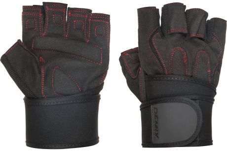 Demix Перчатки атлетические с фиксатором Fitness Gloves With Wrist Strap, размер 54