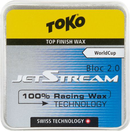 Toko Порошок фторуглеродный для беговых лыж TOKO JetStream Bloc 2.0 blue