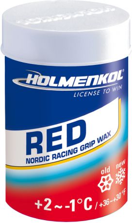 Holmenkol Мазь держания для беговых лыж HOLMENKOL Grip Red