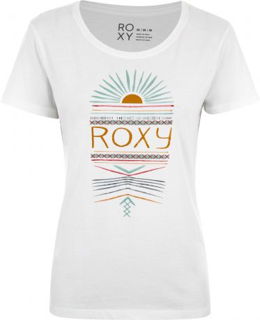 Roxy Футболка женская Roxy Itty Be Tee Ethnical Sun, размер 48-50