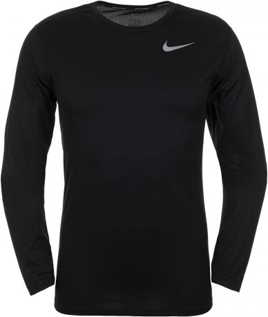 Nike Футболка с длинным рукавом мужская Nike Breathe, размер 54-56
