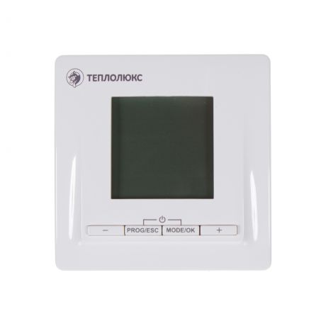 Терморегулятор электронный программируемый ТР 520, цвет белый