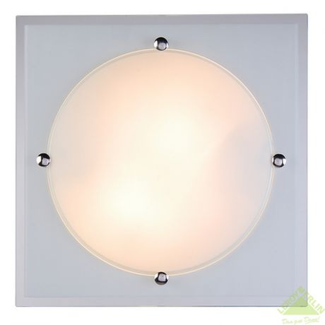 Светильник настенно-потолочный Specchio 2xE27x60 Вт, цвет хром