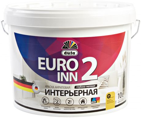 Краска для стен и потолков Dufa Euro INN2 10 л