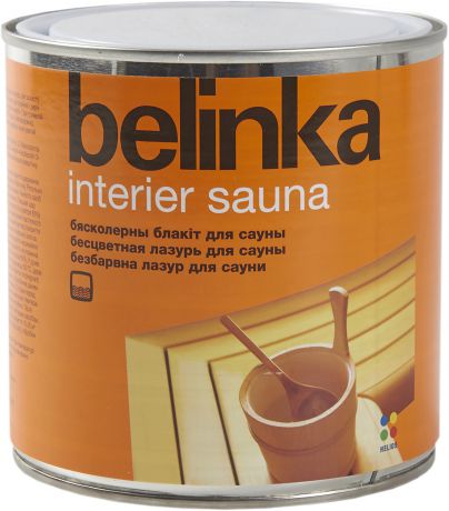 Пропитка для бани и сауны Belinka Interier Sauna 0.75 л