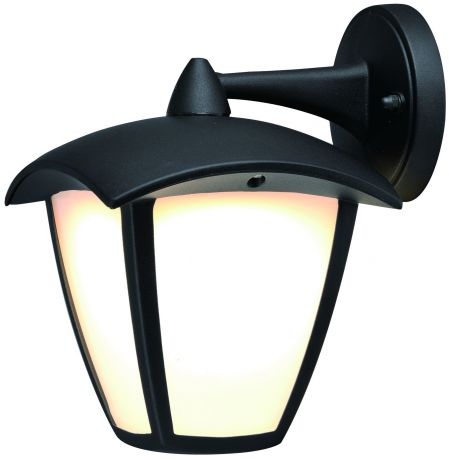 Бра уличное светодиодное Lampione, 12 Вт, цвет чёрный