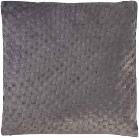 Подушка «Emb Vel Dolce», 40x40 см, цвет серый