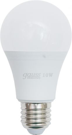 Лампа светодиодная Elementary E27 220 В 10 Вт груша матовая 920 лм, белый свет