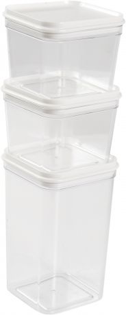 Набор контейнеров для хранения продуктов 0.6/0.6/1.3 л