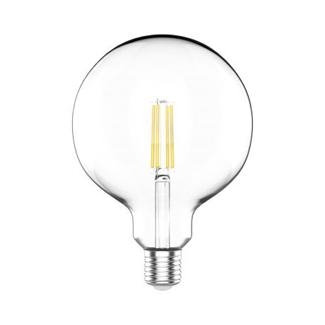 Лампа светодиодная филаментная E27 220 В 11.5 Вт декоративная прозрачная 1490 лм тёплый белый свет