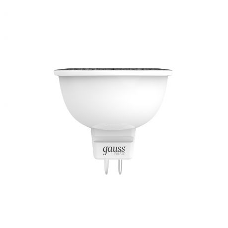 Лампа светодиодная Gauss GU5.3 220 В 6.5 Вт спот 480 лм, белый свет