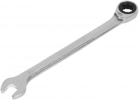 Ключ комбинированный с трещоткой Gross 10 мм