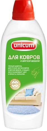 Средство чистящее для ковров и мягкой мебели Unicum 0.48 л