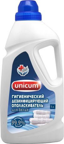 Кондиционер-ополаскиватель дезинфицирующий Unicum 1 л