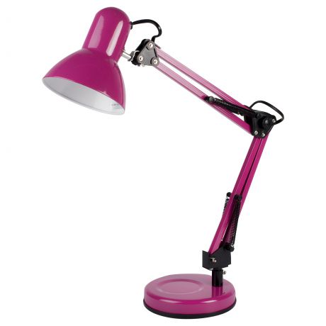 Настольная лампа Inspire Пикс 1xE27х40 Вт, металл/пластик, цвет розовый