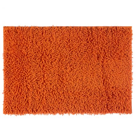 Коврик для ванной комнаты «Crazy» 50x70 см цвет оранжевый