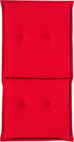 Подушка для стула красная 92х48х5 см, полиэстер