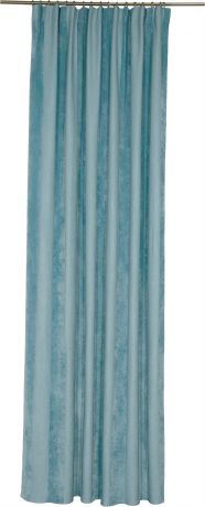 Штора на ленте «Релакс» 140х280 см цвет бирюзовый