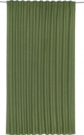 Штора на ленте «Лукс» 200х260 см цвет зелёный