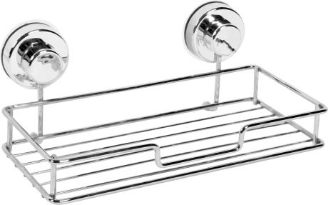 Полка для ванной комнаты Sensea «Simply Lock» на присоске металл