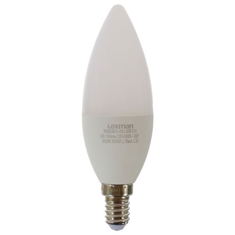 Лампа светодиодная диммируемая Lexman E14 3000K