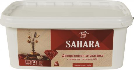 Штукатурка декоративная Parade Ice Sahara 5 кг цвет белый