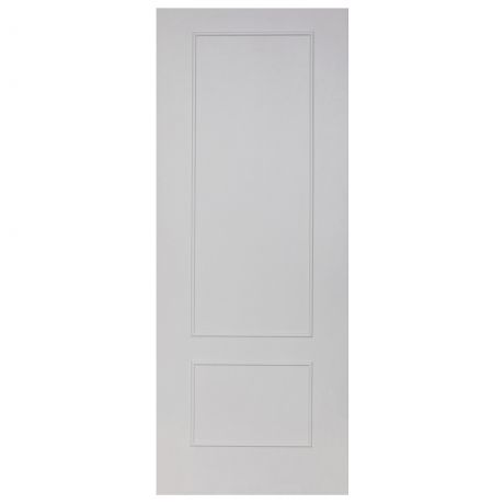 Дверь межкомнатная глухая ламинированное Классика 200х90 см цвет белый