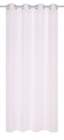 Тюль на ленте «Kolomna», 160х260 см, вуаль, цвет белый