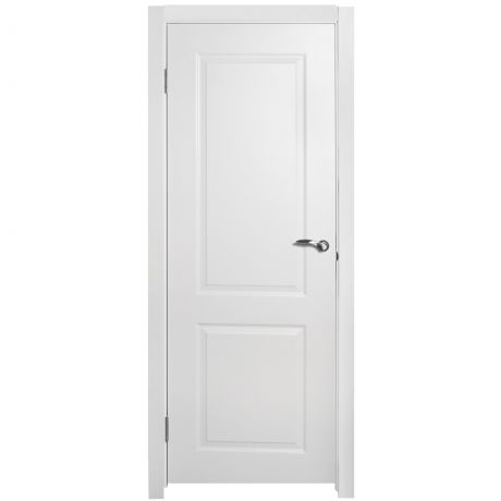 Дверь межкомнатная глухая Австралия 200х90 см цвет белый