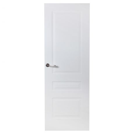 Дверь межкомнатная глухая Роялти 200х60 см цвет белый
