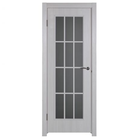 Дверь межкомнатная остеклённая Провенца 200x90 см цвет