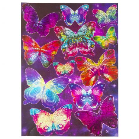 Наклейка «Таинственные бабочки» Декоретто L