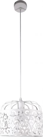 Светильник Charlotte 1xE27x60 Вт, 25 см, цвет белый